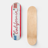 CALIFORNIA Skateboard (Recto)