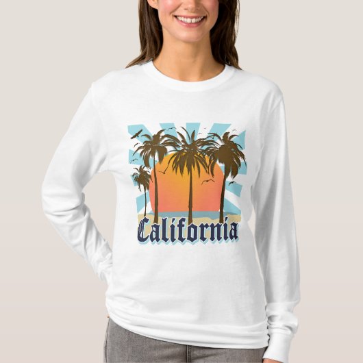 California  Souvenir T-shirt (Voorkant)