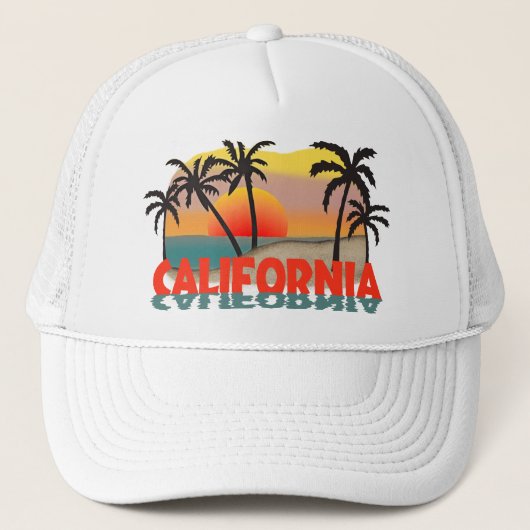 California Souvenir Trucker Pet (Voorkant)