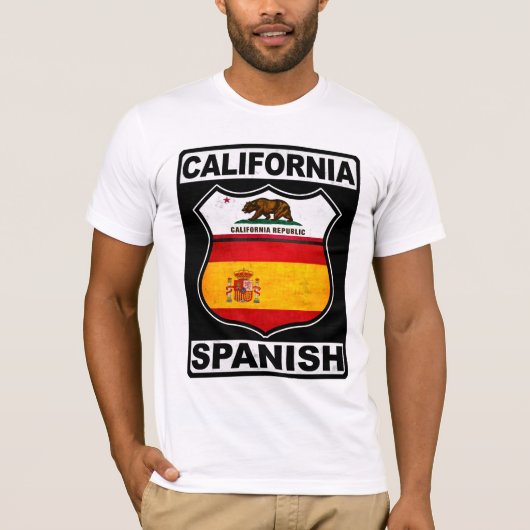 California Spaans T-shirt (Voorkant)