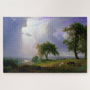 California Spring, Albert Bierstadt Legpuzzel