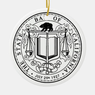 California State Bar-kerstversiering Keramisch Ornament