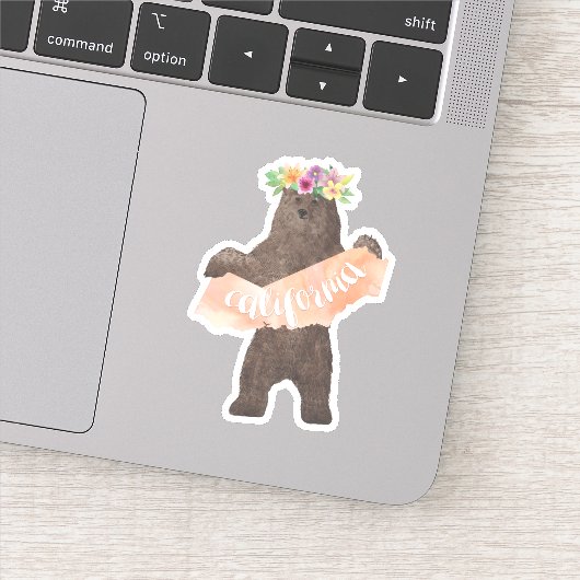 California State Boho-Beer Sticker (Detail)