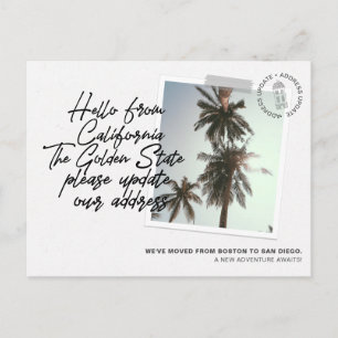 California State Destination Moving Aankondiging