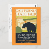 California State Fair Briefkaart (Voorkant / Achterkant)