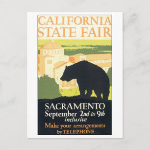 California State Fair Sacramento Briefkaart
