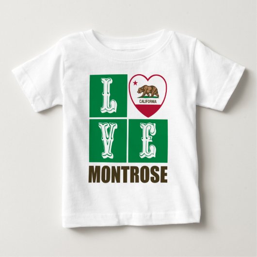 California State Flag Heart Montrose (Voorkant)
