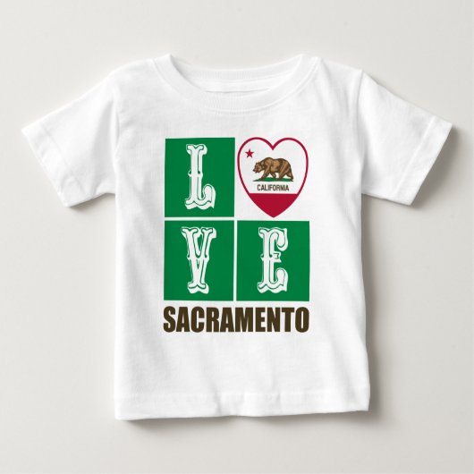 California State Flag Heart Sacramento (Voorkant)