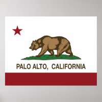 California State Flag Palo Alto