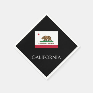 California State Flag Paper Napkins van Janz Servetten