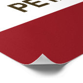 California State Flag Petaluma Poster (Hoek)