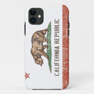 California State Flag Retro iPhone 5 Hoesje