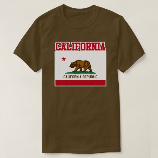 California State Flag T-Shirt (Design voorkant)