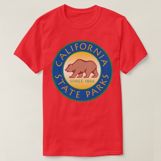 California State Parks T-shirt (Design voorkant)