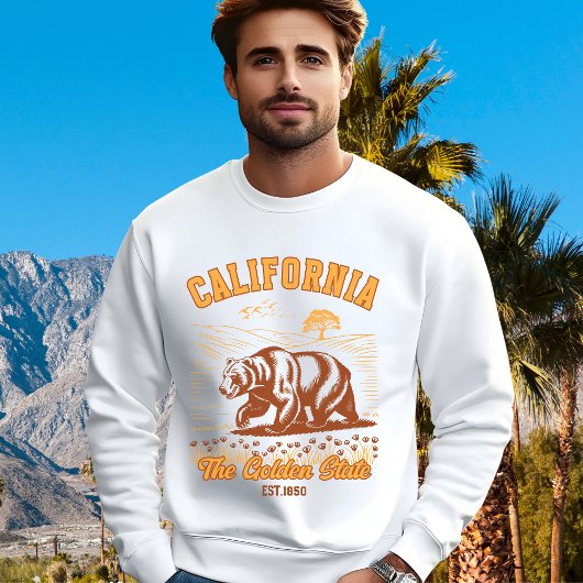 California State Pride – Bear & Wildflower  Trui