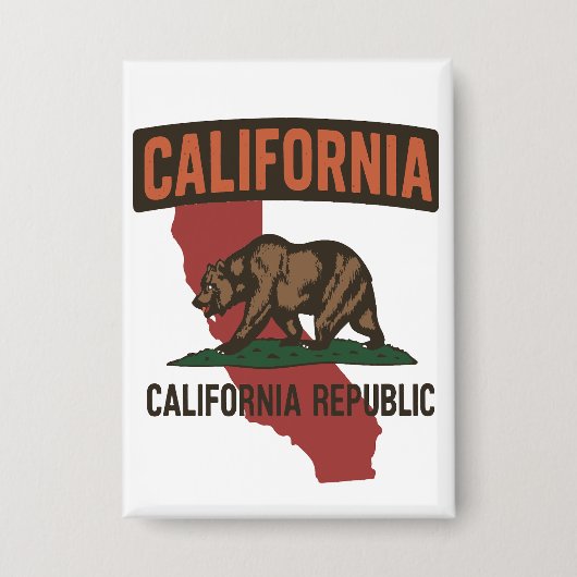 California State Pride Button (Voorkant)