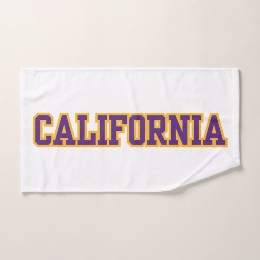 California State Pride Custom (Serviette à main)