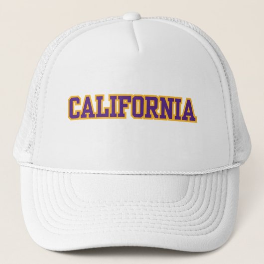 California State Pride Custom Trucker Pet (Voorkant)
