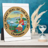 California State Seal Fotoplaat (Zijkant)