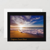 California Sunset Beach - Carte postale de vacance (Devant / Derrière)