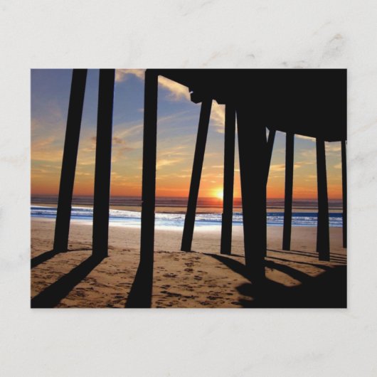 california sunset briefkaart (Voorkant)