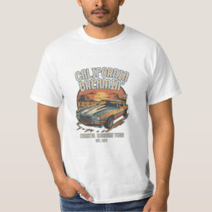 California Sunset Highway Dreams T-shirt