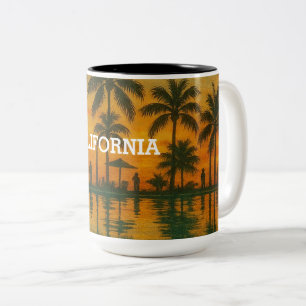California Sunset Mok – Tropische strandstemming m
