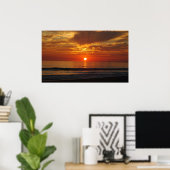 California Sunset Poster (Thuiskantoor)