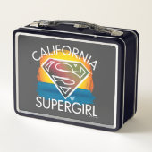 California Supergirl Sunset Graphic (Achterkant)