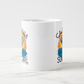 California Supergirl Sunset Graphic Extra Grote Beker (Voorkant)