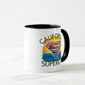 California Supergirl Sunset Graphic Mok (Voorkant rechts)