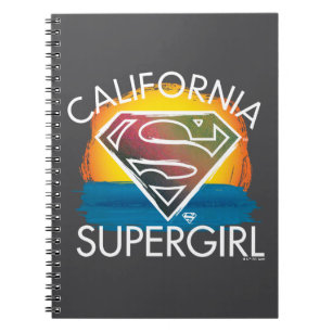 California Supergirl Sunset Graphic Notitieboek