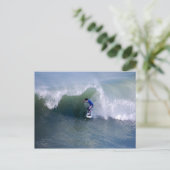 California Surfer Briefkaart (Staand voorkant)