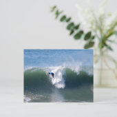 California Surfer Briefkaart (Staand voorkant)