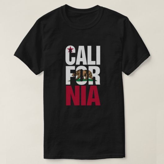 California T-Shirt (Design voorkant)