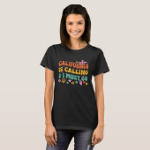 California T-shirt (Voorkant volledig)