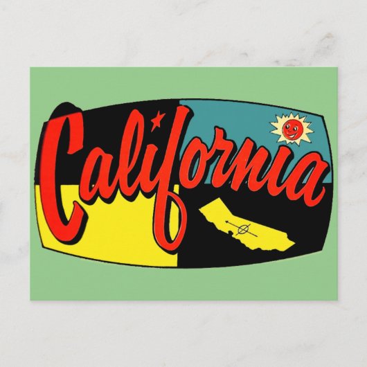 California Travel - Carte postale (Devant)