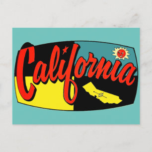 California Travel - Carte postale