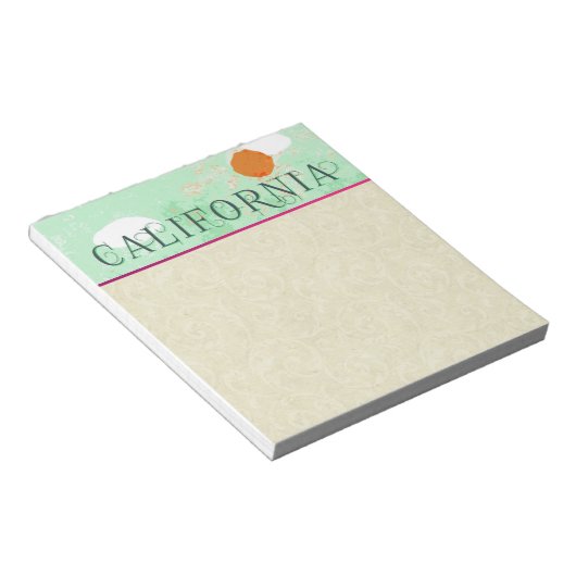 California Travel Poster-laptop Notitieblok (Schuin)