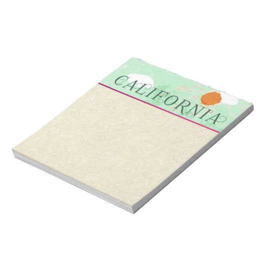 California Travel Poster-laptop Notitieblok (Gedraaid)