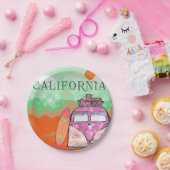 California Travel Poster Paper Bord (Feest)