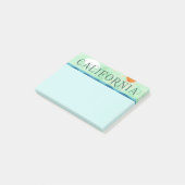 California Travel Poster Post-it Notes (Schuin)