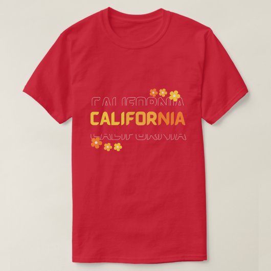 California TShirt (Design devant)