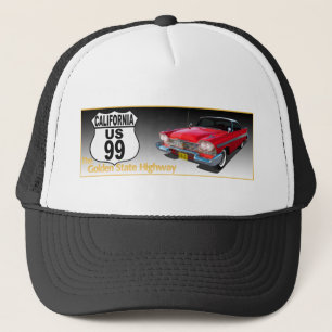 California U.S. Route 99 - De Gouden Staat Trucker Pet