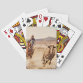 "California Vaquero" door Edward Borein Pokerkaarten (Achterkant)