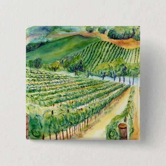 California Vineyard Button (Voorkant)