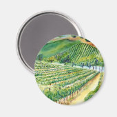 California Vineyard Magnet Magneet (Voorkant / Achterkant)