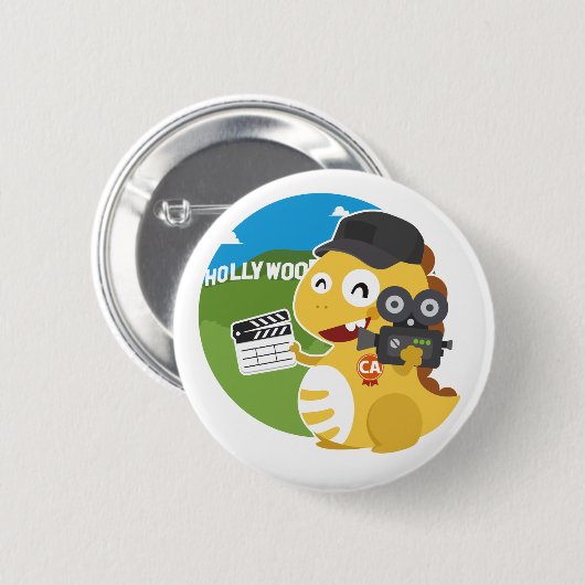 California VIPKID Button (Voorkant /achterkant)