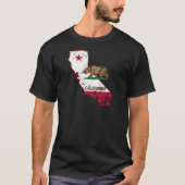 California vlag Patriottisch T-shirt (Voorkant)