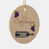 California Wine Ornament (Rechts)